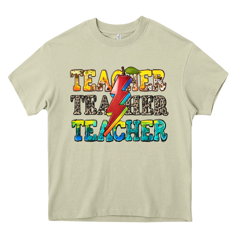 Teacher Teacher Heavy Core Tee by Zillion Design Studio | Teevron