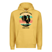 Antique Gold Best Clucking Dad Ever Premium Hoodie - Bettercallsaul