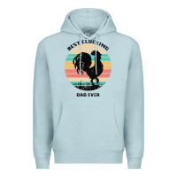 Blue Mist Best Clucking Dad Ever Premium Hoodie - Bettercallsaul