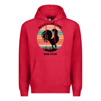 Cardinal Best Clucking Dad Ever Premium Hoodie - Bettercallsaul
