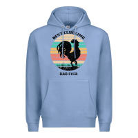 Colony Blue Best Clucking Dad Ever Premium Hoodie - Bettercallsaul