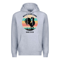 Heather Grey Best Clucking Dad Ever Premium Hoodie - Bettercallsaul