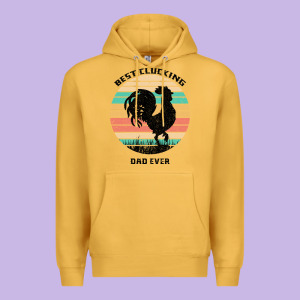 Best Clucking Dad Ever Premium Hoodie Designed By Bettercallsaul