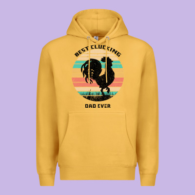 Best Clucking Dad Ever Premium Hoodie Designed By Bettercallsaul