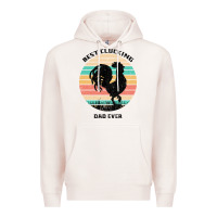 Pale Pink Best Clucking Dad Ever Premium Hoodie - Bettercallsaul