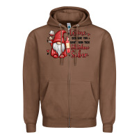 Chestnut wine because you cant run this shitshow sober Zipper Hoodie - MaliasSmallBusiness