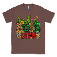 Chestnut boss lady with money and cactus Classic Tee - AdoDesignShop