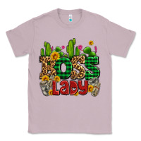 Lilac boss lady with money and cactus Classic Tee - AdoDesignShop