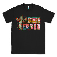 Black Stuck on You Classic Tee - CowhideDigitalArt