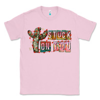 Bubblegum Pink Stuck on You Classic Tee - CowhideDigitalArt