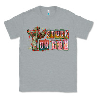 Heather Grey Stuck on You Classic Tee - CowhideDigitalArt