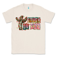 Natural Stuck on You Classic Tee - CowhideDigitalArt