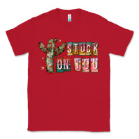 Red Stuck on You Classic Tee - CowhideDigitalArt