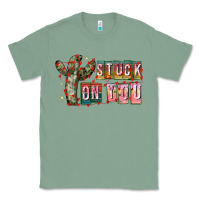Sage Stuck on You Classic Tee - CowhideDigitalArt