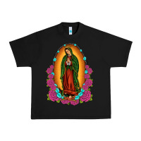 Black our lady of guadalupe Urban Heavy Tee - JahusDesignShop