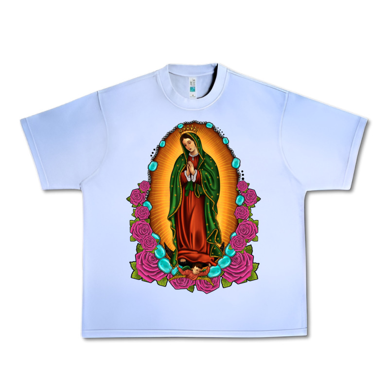Our Lady Of Guadalupe Urban Heavy Tee by JahusDesignShop | Teevron