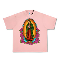 Salmon our lady of guadalupe Urban Heavy Tee - JahusDesignShop