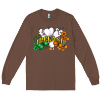 Chestnut ireland flag Long Sleeve Tee - NancyCooperArtShop