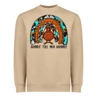 Mushroom gobble till you wobble rainbow Heavyweight Sweatshirt - JahusDesignShop