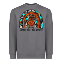 Storm gobble till you wobble rainbow Heavyweight Sweatshirt - JahusDesignShop