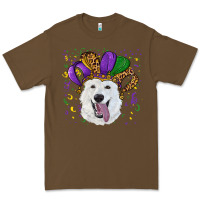 Cacao mardi gras hat  white shepherd Premium Tee - RanaPortraitStore