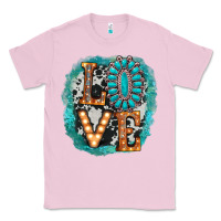 Bubblegum Pink love western Classic Tee - AdoDesignShop