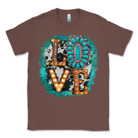 Chestnut love western Classic Tee - AdoDesignShop