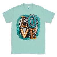 Seafoam love western Classic Tee - AdoDesignShop