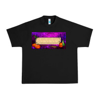 Halloween Witch Custom License Plate Urban Heavy Tee | Teevron