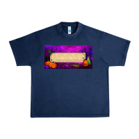 Navy halloween witch custom license plate Urban Heavy Tee - BundleAndBundleShop