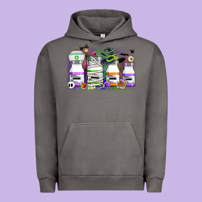 Nurse Medicine Bottles Urban Hoodie Designed By Cowgirlartshop