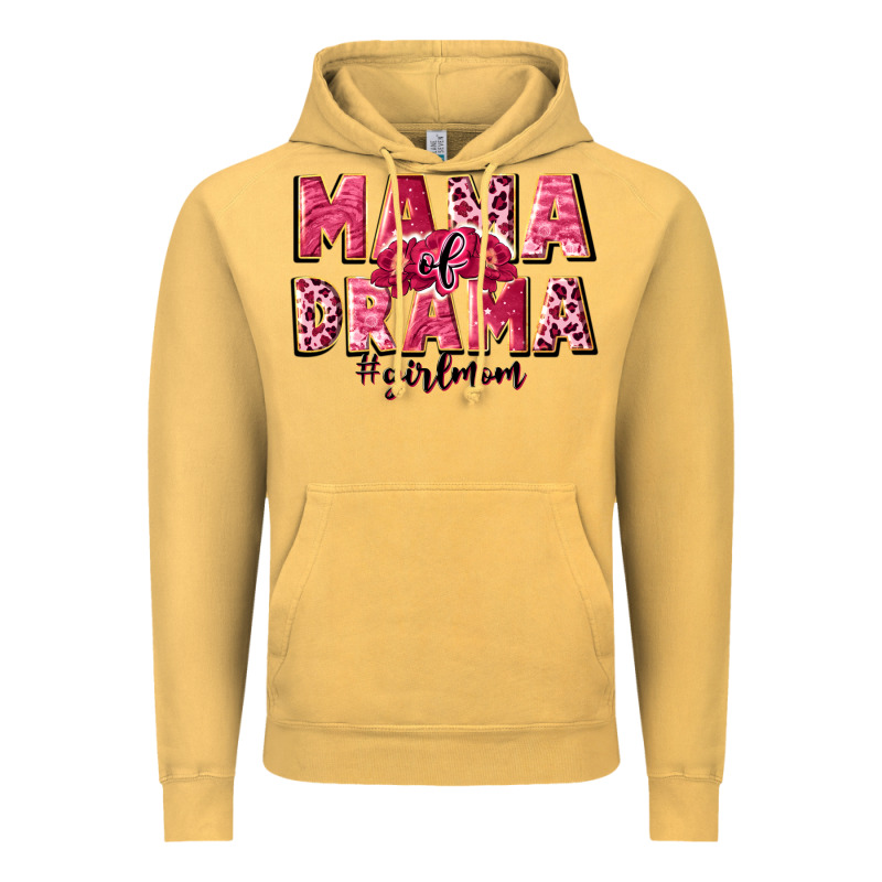 Mama Of Drama Girl Mom Vintage Hoodie by JahusDesignShop | Teevron