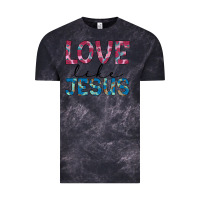 Cloud Black love like jesus Vintage Tee - JahusDesignShop