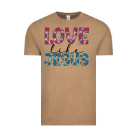 Vintage Coffee love like jesus Vintage Tee - JahusDesignShop