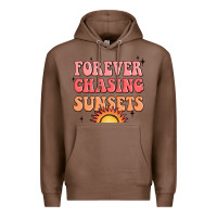 Chestnut forever chasing sunsets Premium Hoodie - JahusDesignShop