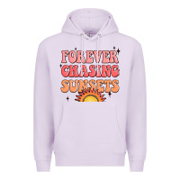Lilac forever chasing sunsets Premium Hoodie - JahusDesignShop