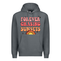 Rock forever chasing sunsets Premium Hoodie - JahusDesignShop