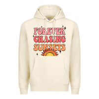 Tofu forever chasing sunsets Premium Hoodie - JahusDesignShop