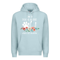 Blue Mist Im A Dog And Horse Kind Of Queen Premium Hoodie - Bettercallsaul