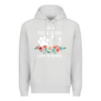 Dove Grey Im A Dog And Horse Kind Of Queen Premium Hoodie - Bettercallsaul