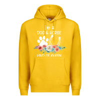 Lemon Im A Dog And Horse Kind Of Queen Premium Hoodie - Bettercallsaul