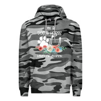 Slate Camo Im A Dog And Horse Kind Of Queen Premium Hoodie - Bettercallsaul