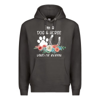 Smoke Im A Dog And Horse Kind Of Queen Premium Hoodie - Bettercallsaul