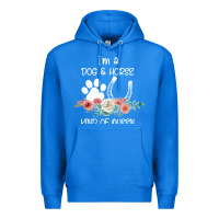 True Royal Im A Dog And Horse Kind Of Queen Premium Hoodie - Bettercallsaul