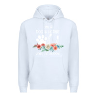 White Im A Dog And Horse Kind Of Queen Premium Hoodie - Bettercallsaul