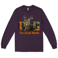 Plum Western Dad The Great Deer Hunter Long Sleeve Tee - LillyAllenDesigns