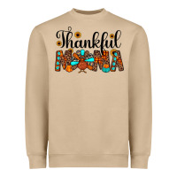 Mushroom thankful mama Heavyweight Sweatshirt - JahusDesignShop