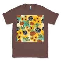 Chestnut leopard pumpkin cactus sunflower seamless Classic Tee - AdoDesignShop