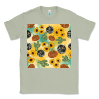 Matcha leopard pumpkin cactus sunflower seamless Classic Tee - AdoDesignShop