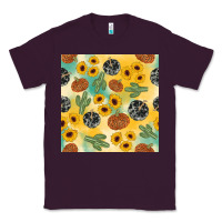 Plum leopard pumpkin cactus sunflower seamless Classic Tee - AdoDesignShop